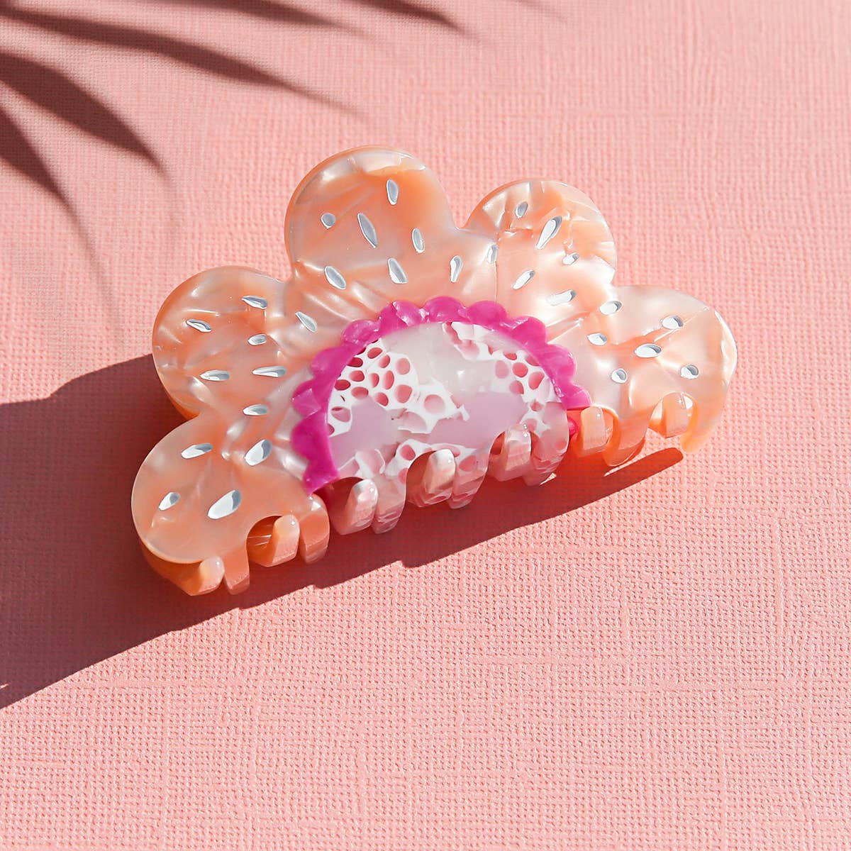 Pink Flower Claw