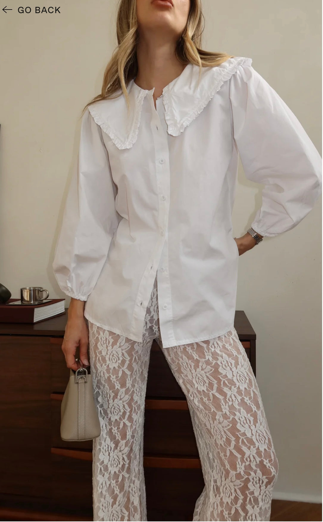 LJC Birdie shirt - White