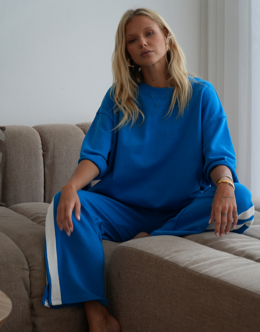 Mason Tee Azure Blue