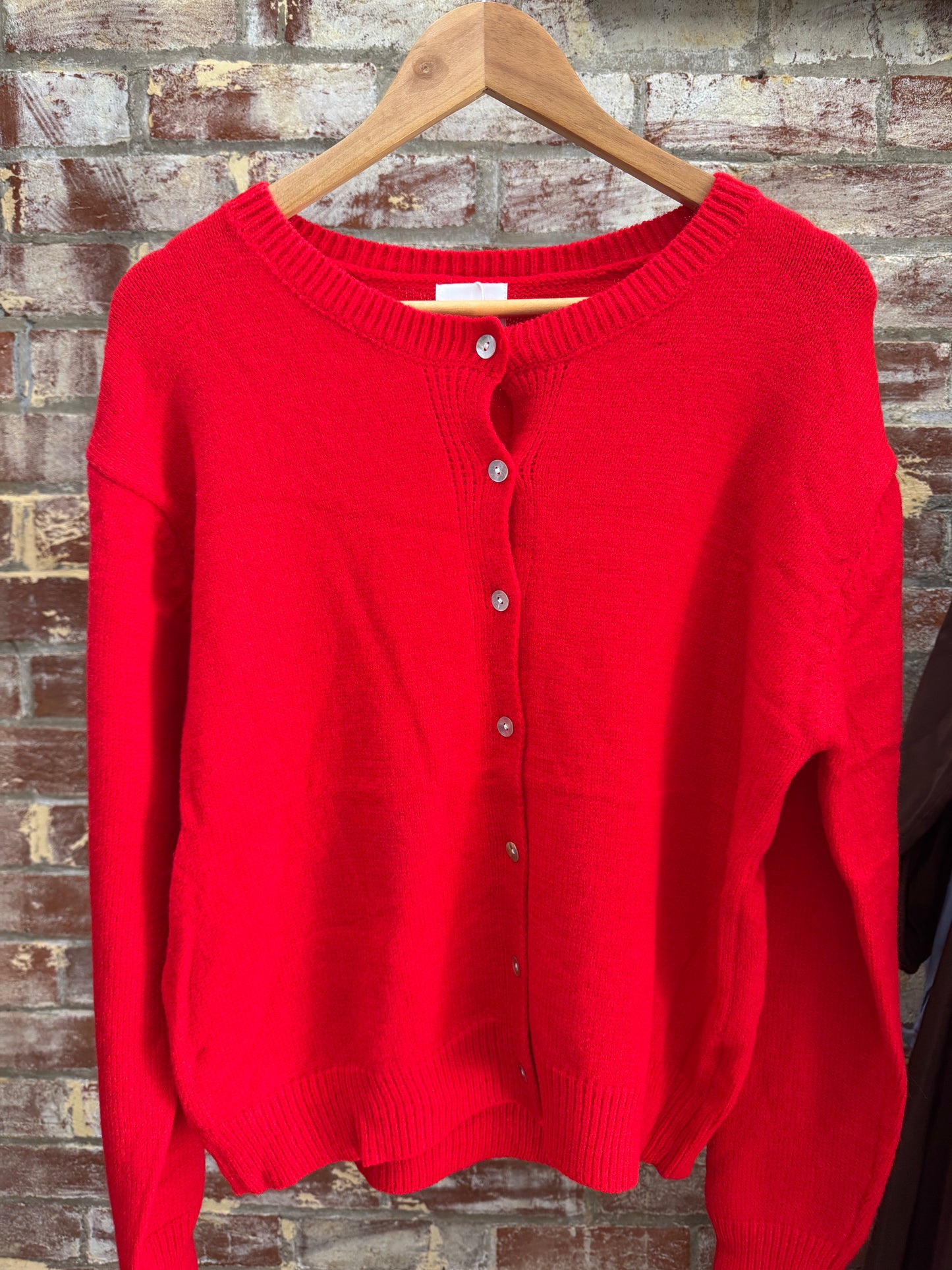 Luna Cardigan - Red