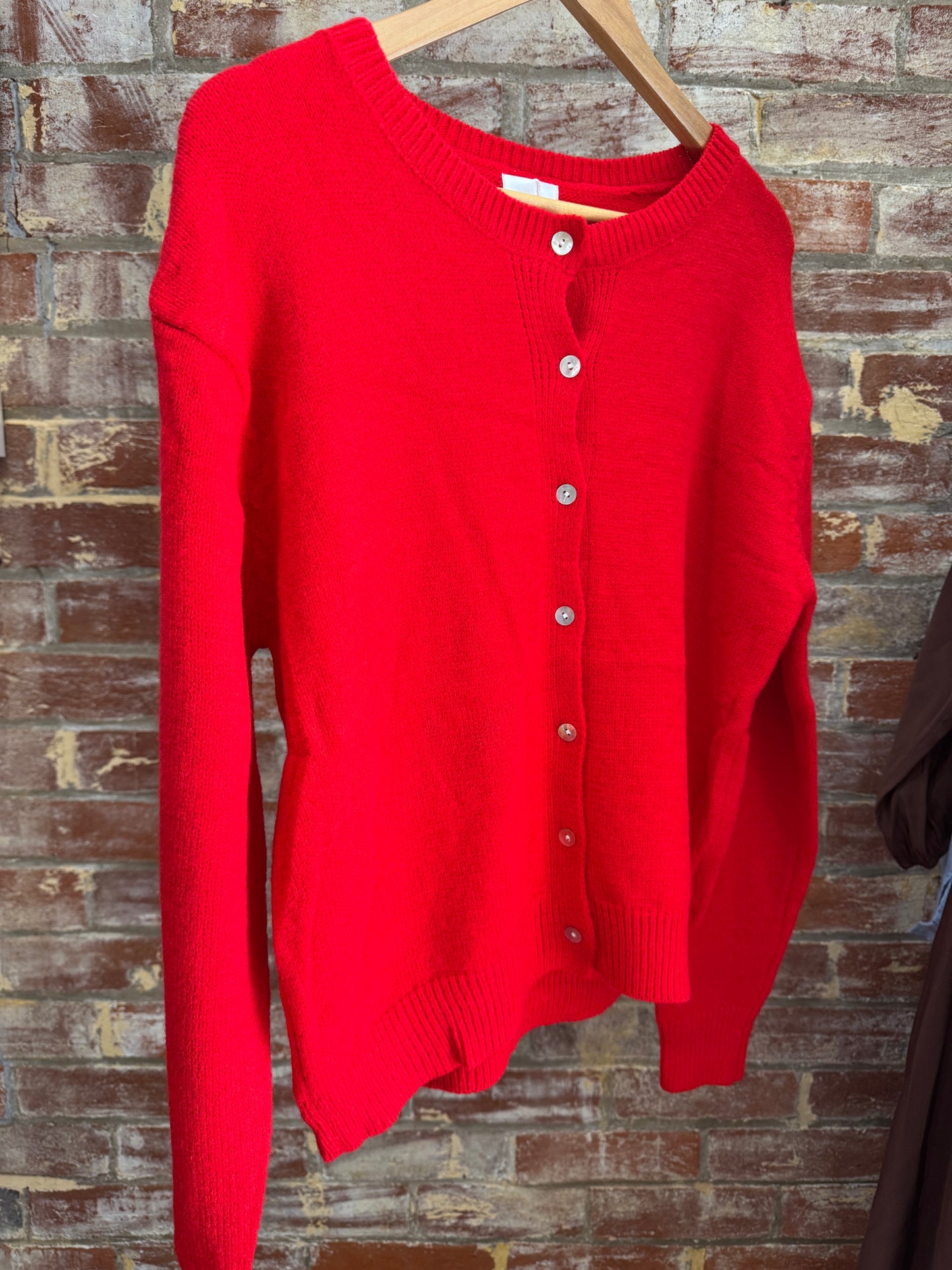 Luna Cardigan - Red