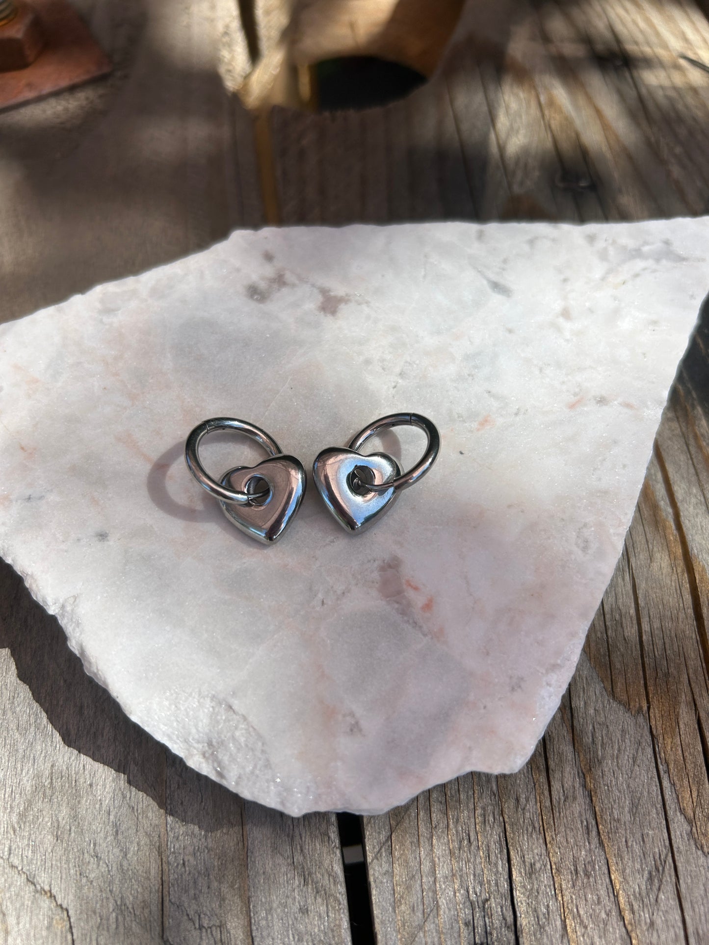 Heart hoops
