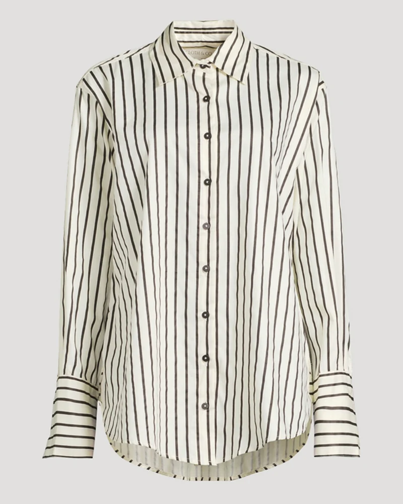 The Classic Shirt | Black & Cream