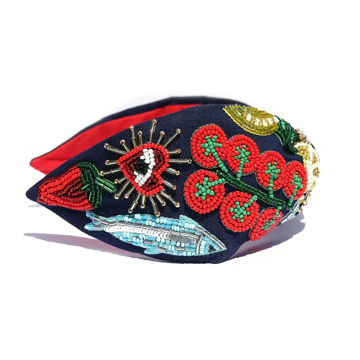 Pomodoro Beaded Headband