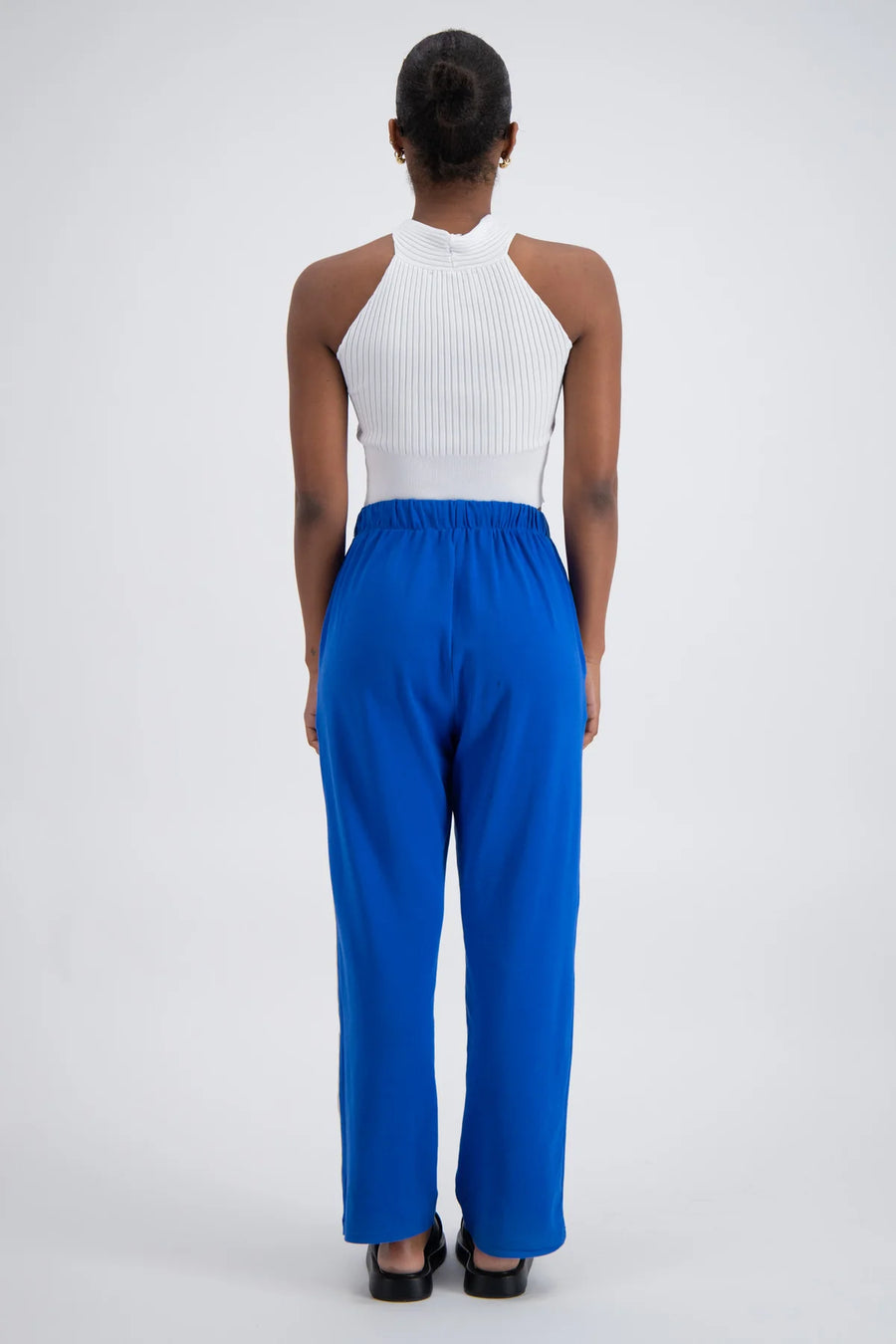 Panarea Trackpant - blue / black / brown