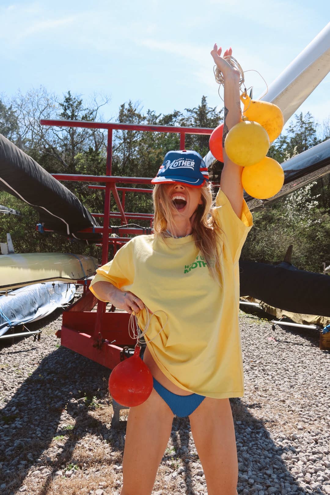 HAPPY LITTLE MOTHER SPORTS CAP