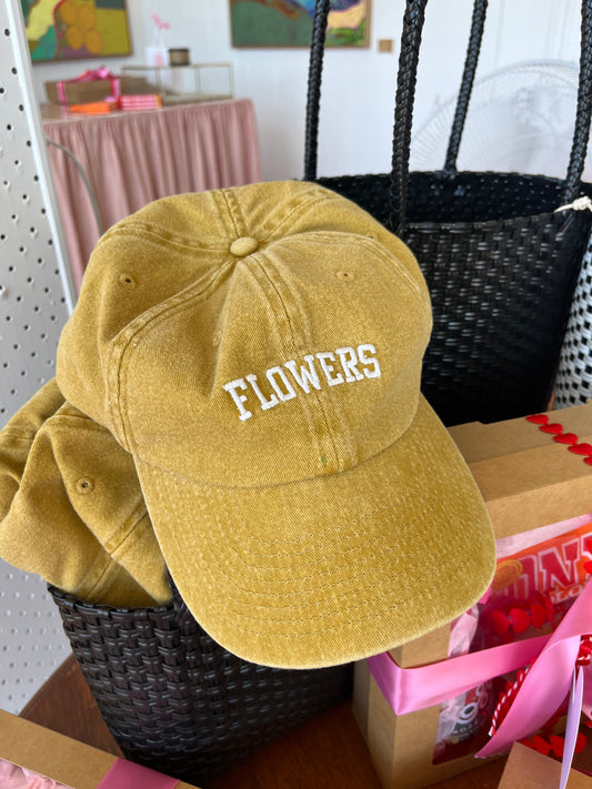 Flowers cap