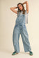 BARREL DENIM OVERALL