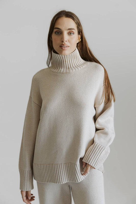 The Phoebe Sweater | Knit Turtleneck Sweater