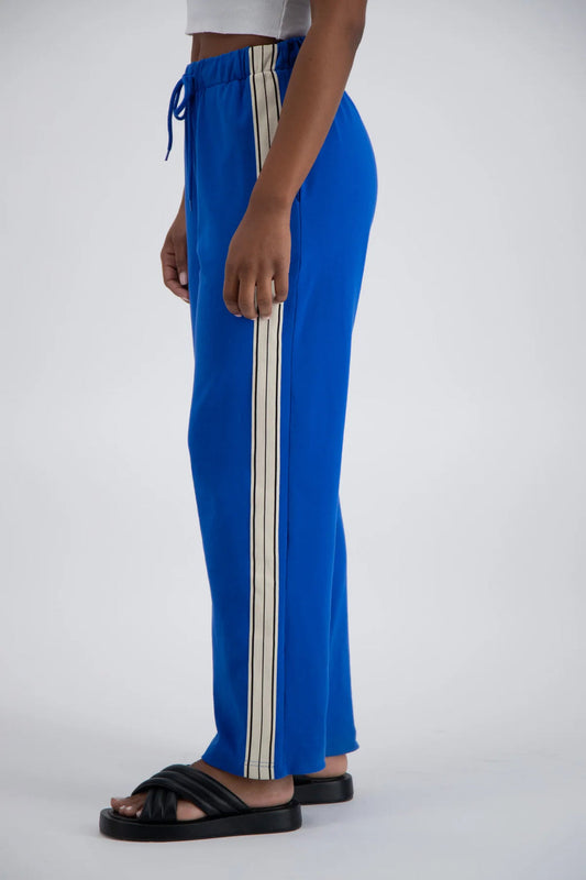 Panarea Trackpant - blue / black / brown