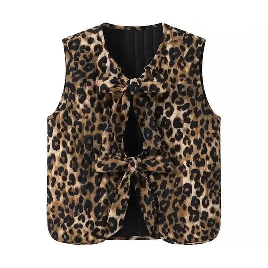 The Bow Tie Animal Quilted Vest