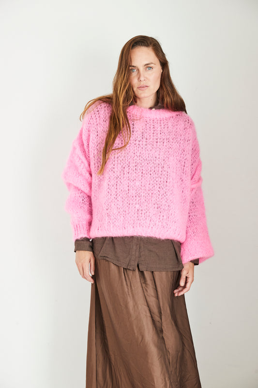 Inca knit Fluro pink- Mamapapa