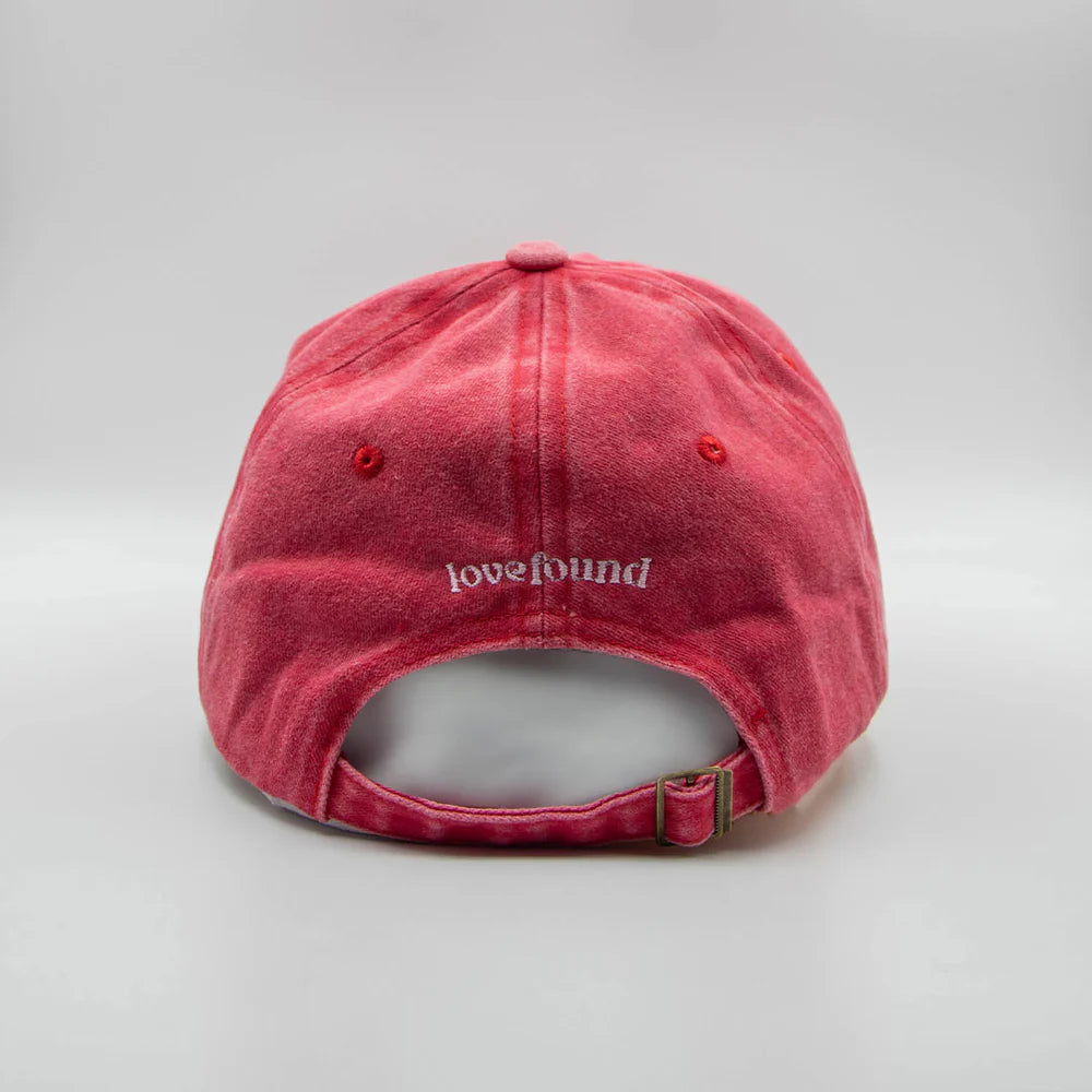 Lovefound slogan cap