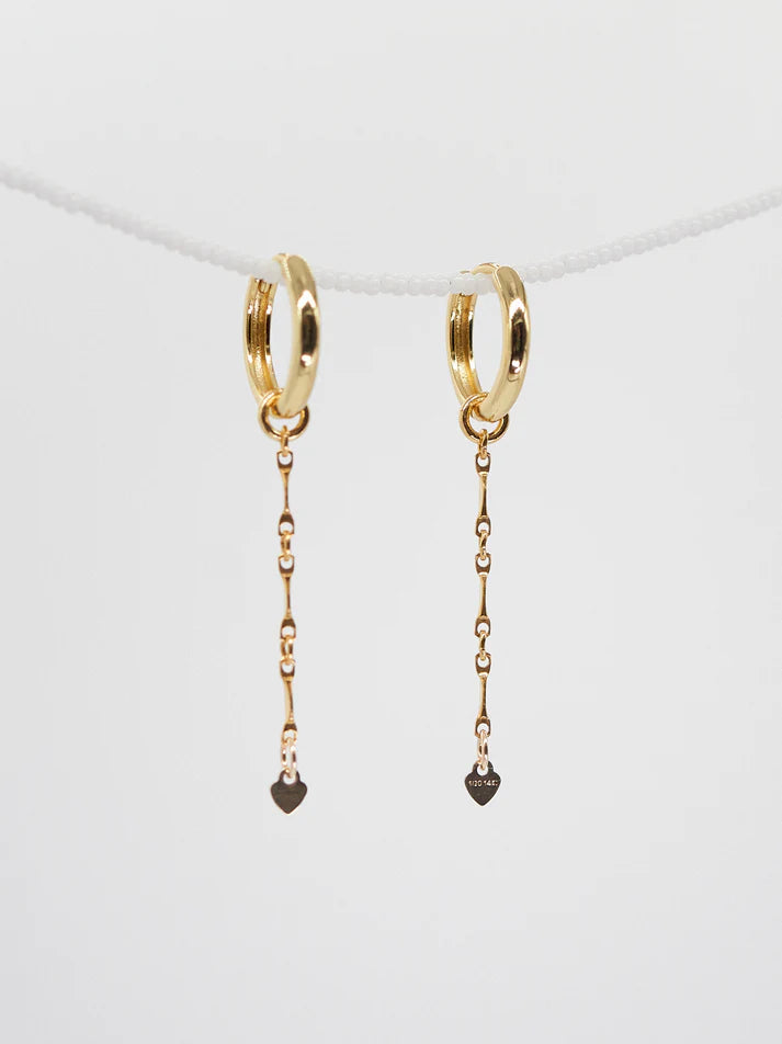 Mini Hoops | Golden Hearts