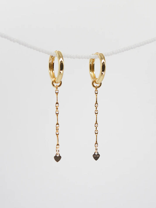 Mini Hoops | Golden Hearts
