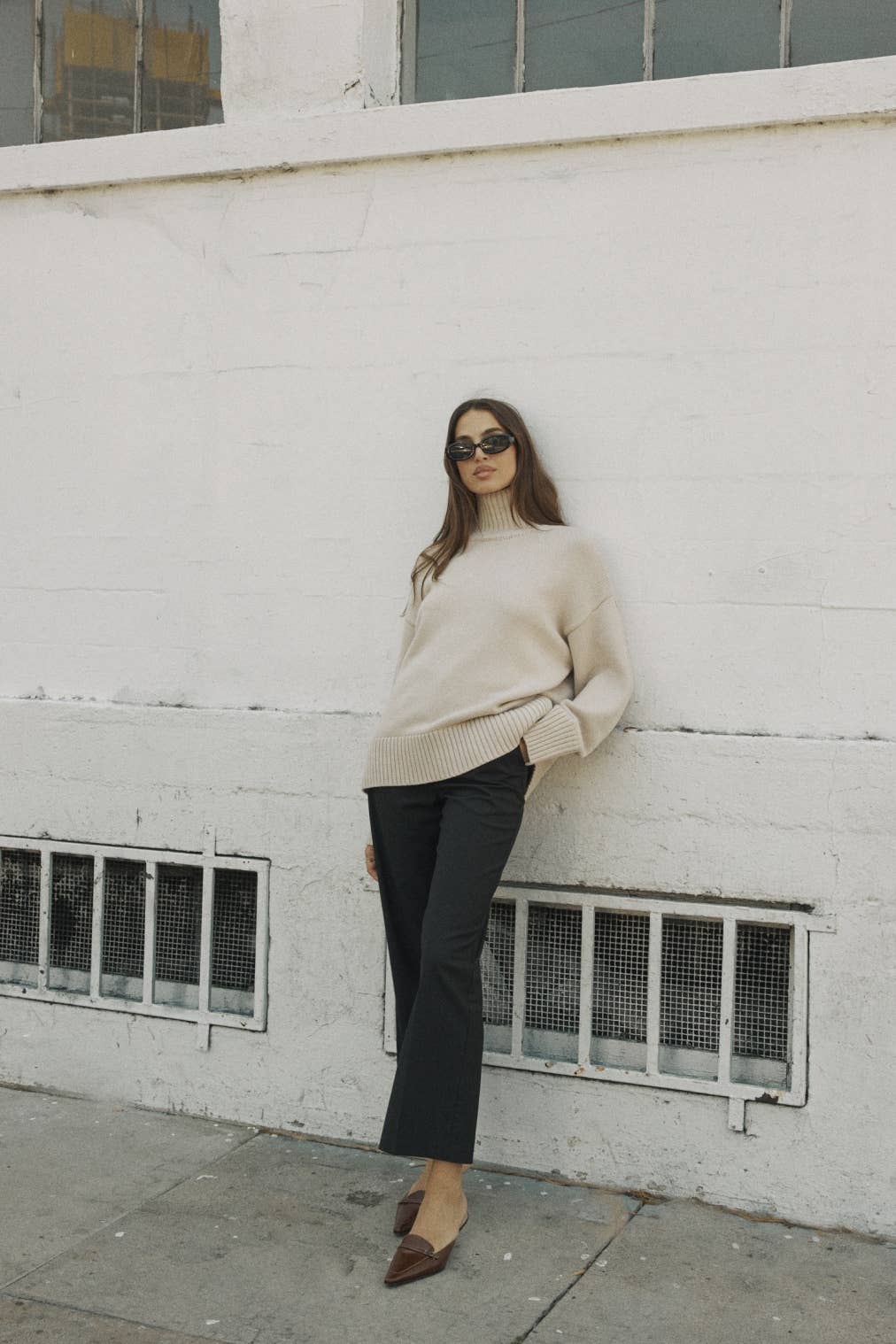 The Phoebe Sweater | Knit Turtleneck Sweater